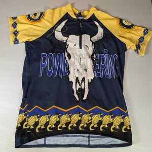 Cannondale Cycling Jersey Short Sleeve Armadillo Skull Graphic USA Made NO SIZE